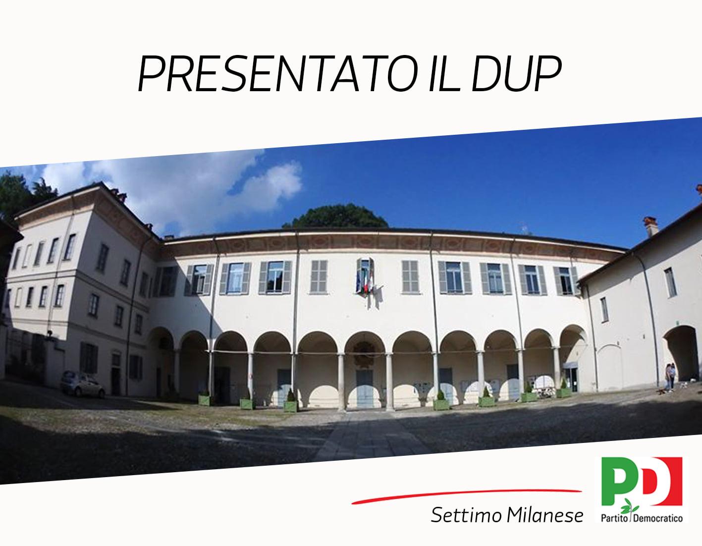 Presentato il DUP