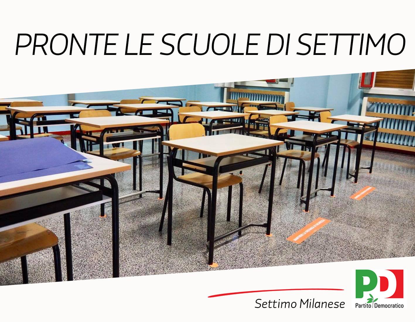 Pronte le scuole di Settimo